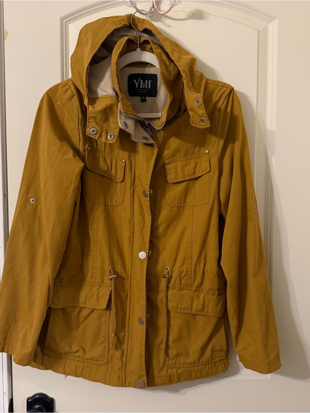 YMI Mustard Yellow Utility Jacket